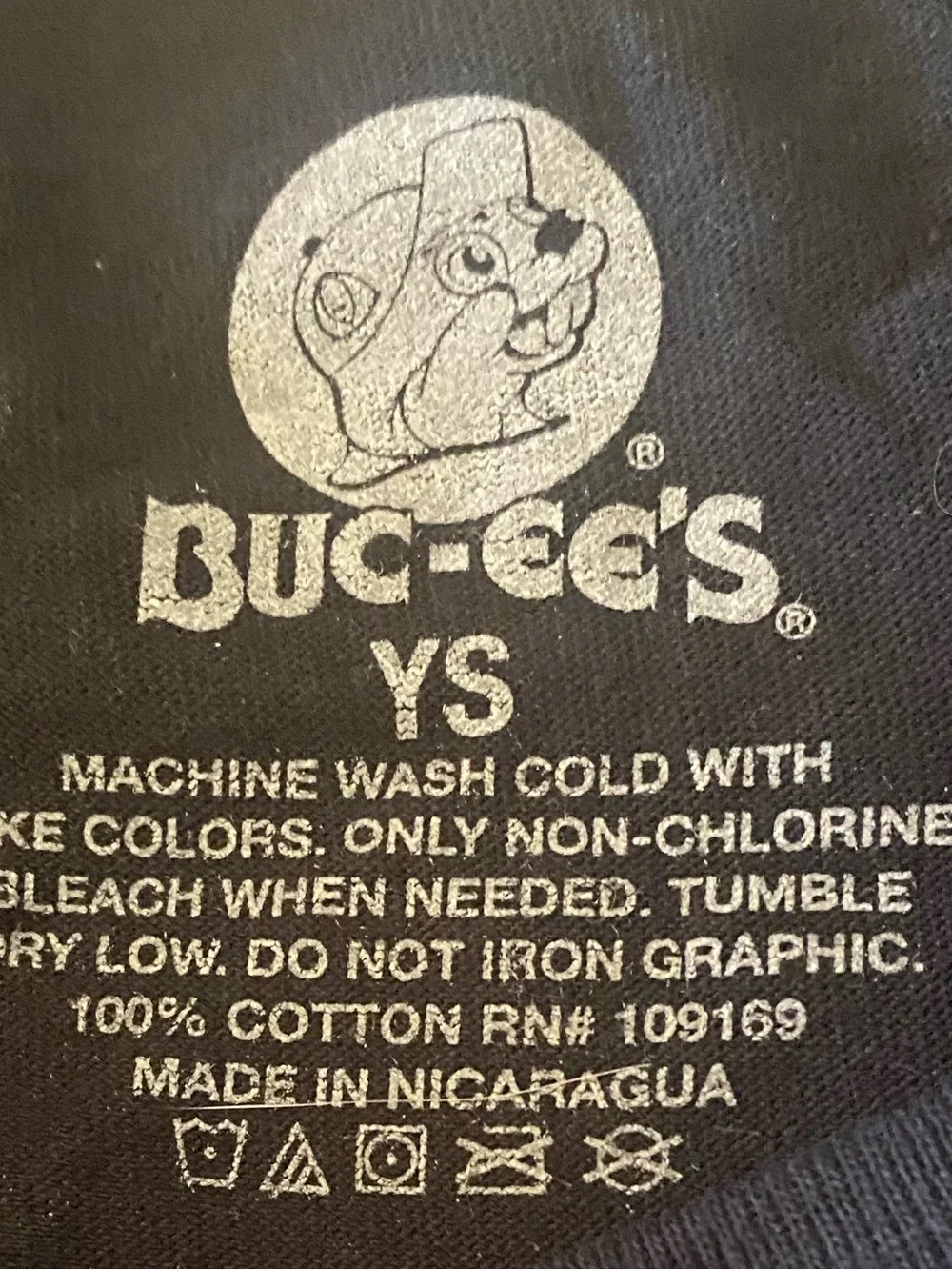 Buc-ee's Glow In The Dark Black Halloween Tee & Boo Ghost Pants Set